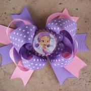 Bubble Guppies Inspired Hair Bow - Can Be Any Character from the Show