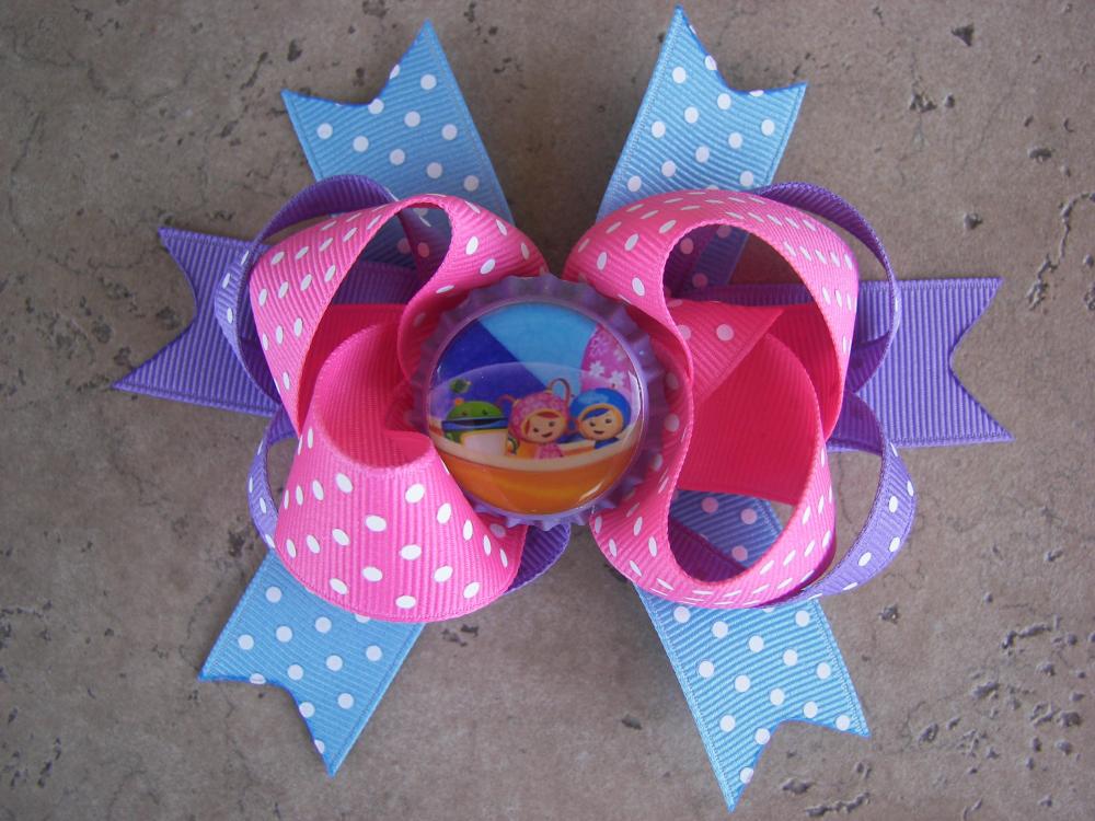 Team Umizoomi Inspired Hair Bow